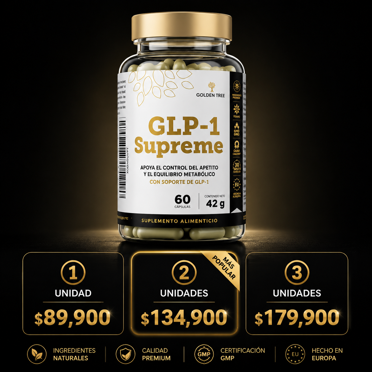 GLP-1 SUPREME, Controla Tu Hambre