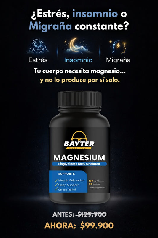 BISGLICINATO MAGNESIO BAYTER NUTRITION®